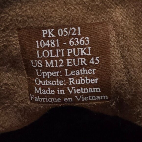 OluKai LOLI\'I PUKI Men\'s Chukka Boot - Brown - sz 12US main image 6